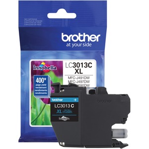 Brother LC3013C Original Ink Cartridge - Single Pack - Cyan - Inkjet - High Yield - 400 Pages - 1 Each