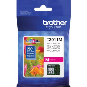 Brother LC3011M Original Ink Cartridge - Single Pack - Magenta - Inkjet - Standard Yield - 200 Pages - 1 Each