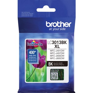 Brother LC3013BK Original Ink Cartridge - Single Pack - Black - Inkjet - High Yield - 400 Pages - 1 Each