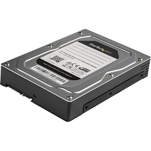StarTech.com 2.5 to 3.5 Hard Drive Adapter - For SATA and SAS SSD / HDD - 2.5 to 3.5 Hard Drive Enclosure - 2.5 to 3.5 SSD Adapter - 2.5 to 3.5 HDD Adapter - Turn al