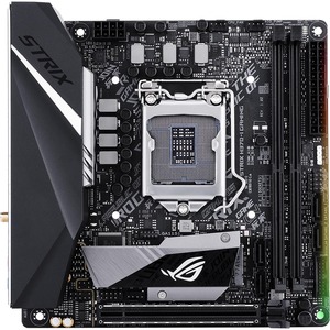 ROG Strix H370-I GAMING Desktop Motherboard - Intel Chipset - Socket H4 LGA-1151 - Mini ITX - 1 x Processor Support - 32 GB DDR4 SDRAM Maximum RAM - 2.67 GHz, 2.40 G