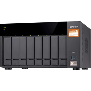 QNAP TS-832X-2G 8 x Total Bays SAN/NAS Storage System - Tower - Annapurna Labs Alpine Quad-core 4 Core 1.70 GHz - 8 x HDD Supported - 8 x SSD Supported - 2 GB RAM