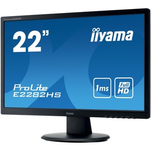 Iiyama ProLite E2282HS-B1  21.5inch LED LCD Monitor - 16:9 - 1 ms