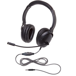Califone 1017MT USB NeoTech Plus Headset With Calituff Braided Cord And Volume Control - Stereo - USB - Wired - 32 Ohm - 20 Hz - 20 kHz - Over-the-head - Binaural - Circumaura
