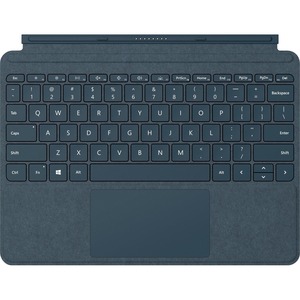 Microsoft Signature Type Cover Keyboard/Cover Case for Microsoft Tablet - Cobalt Blue - Alcantara - English UK Keyboard Localization - 175.3 mm Height x 245.1 mm W