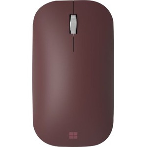 Microsoft Surface Mouse - Bluetooth - BlueTrack - 4 Buttons - Burgundy - Wireless - Scroll Wheel