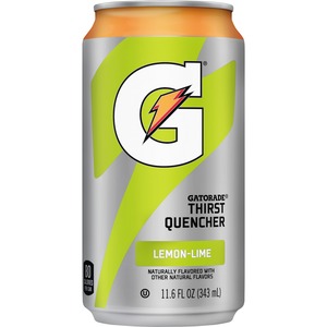 Quaker Oats Lemon/Lime-Flavored Thirst Quencher - Ready-to-Drink - Can - 24 / Carton