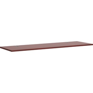 HON Foundation Worksurface 72"W x 30"D - 72" x 30"1" - Material: Thermofused Laminate (TFL) - Finish: Mahogany