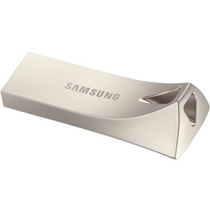 Samsung BAR Plus 64 GB USB 3.1 Type A Flash Drive - Champagne Silver