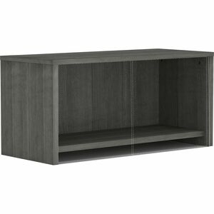 Lorell Essentials/Revelance Series Wall-Mount Hutch - 17" Height x 36" Width x 15" Depth Hutch, x 1" Thickness Side Panel, x 0.6" Thickness Back Panel, x 1" Thickness Bottom P