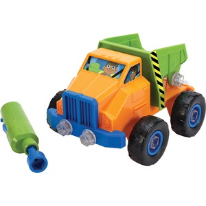 Educational Insights Design & Drill Dump Truck - Theme/Subject: Learning - Skill Learning: Creativity, Basic Engineering Principles, STEM, Imagination, Self-confidence - 3-6 Y