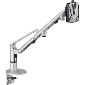 Novus LiftTEC 930+2089+000 Mounting Arm for Monitor - Silver, Black - 28" Screen Support - 17 lb Load Capacity - 75 x 100 - Aluminum, Steel, Plastic - 1 / Carton