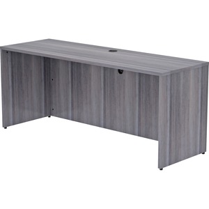 Lorell Weathered Charcoal Laminate Desking