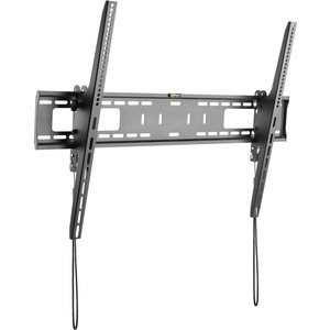 StarTech.com FPWTLTB1 Wall Mount for Flat Panel Display, Curved Screen Display, LCD Display, LED Display - Black - 1 Display(s) Supported - 60" to 100" Screen Support - 165.35
