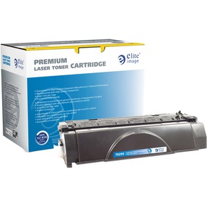 Elite Image Remanufactured Laser Toner Cartridge - Alternative for HP 49A (Q5949A) - Black - 1 Each - 5000 Pages