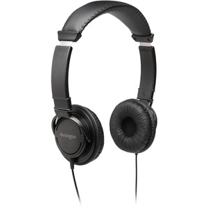 Kensington USB Hi-Fi Headphones - Stereo - Black - USB Type A - Wired - Over-the-head - Binaural - Circumaural - 6 ft Cable - 1