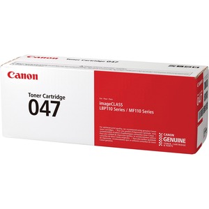 Canon 047 Original Laser Toner Cartridge - Black - 1 Each - 1600 Pages