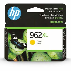 HP 962XL (3JA02AN) Ink Cartridge - Yellow - Inkjet - High Yield - 1600 Pages - 1 Each