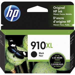 HP 910XL (3YL65AN) Ink Cartridge - Black - Inkjet - High Yield - 825 Pages - 1 Each