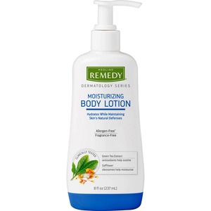 Remedy Moisturizing Body Lotion - Lotion - 8 fl oz - Applicable on Body - Rough Skin - Moisturising, Fragrance-free, Hypoallergenic, pH Balanced, Paraben-free, Aloe-free, Phth