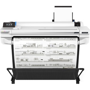 HP Designjet T500 T530 Inkjet Large Format Printer - 914.40 mm 36inch Print Width - Colour - Printer - 4 Colors - 27 Second Color Speed - 2400 x 1200 dpi - 1 GB - U