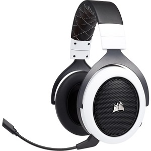 Corsair HS70 Wireless Over-the-head Stereo Headset - White