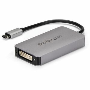StarTech.com USB-C to DVI Adapter - Dual-Link Connectivity - Digital Only - Active Conversion - USB Type-C Dual-Link Video Converter - 2560x1600 - The USB-C to DVI a