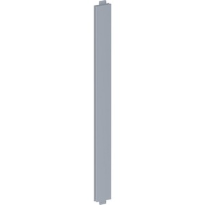 Lorell Vertical Panel Strip for Adaptable Panel System - 1.8" Width x 0.5" Depth x 19.7" Height - Aluminum - Silver