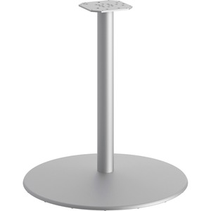 HON Between Table Disc Base f/ 30" Tabletop - Black Round Base - 27.79" Height