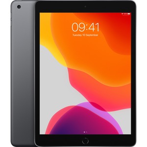 Apple iPad 7th Generation Tablet - 25.9 cm 10.2inch - 32 GB Storage - iPad OS - Space Grey - Apple A10 Fusion SoC - 1.2 Megapixel Front Camera - 8 Megapixel Rear Ca