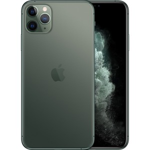 Apple iPhone 11 Pro Max A2218 64 GB Smartphone - 16.5 cm 6.5inch Full HD Plus - 4 GB RAM - iOS 13 - 4G - Midnight Green