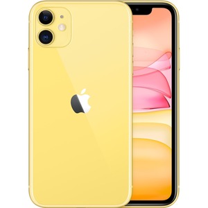 Apple iPhone 11 A2221 128 GB Smartphone - 15.5 cm 6.1inch HD - 4 GB RAM - iOS 13 - 4G - Yellow