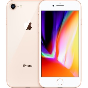 Apple iPhone 8 A1905 128 GB Smartphone - 11.9 cm 4.7inch HD - 2 GB RAM - iOS 13 - 4G - Gold