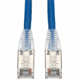 AddOn 25ft RJ-45 (Male) to RJ-45 (Male) Straight Blue Cat6 STP Copper PVC Patch Cable