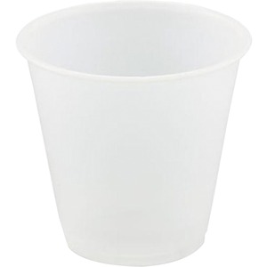Solo Galaxy 3.5 oz Plastic Cold Cups - 100.0 / Bag - 25 / Carton - Translucent - Plastic, Polystyrene - Beverage, Cold Drink