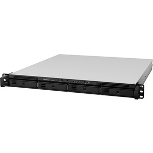 Synology RS820plus 4 x Total Bays SAN/NAS Storage System - Intel Atom Quad-core 4 Core 2.10 GHz - 2 GB RAM - DDR4 SDRAM - 1U Rack-mountable - Serial ATA Controller -