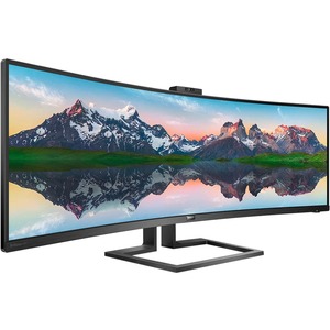 Philips 439P9H 43.4inch  Curved Screen WLED Gaming LCD Monitor - 32:10 - Textured Black