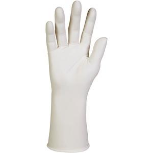 KIMTECH G3 NXT Nitrile Gloves - 12" - Medium Size - For Right/Left Hand - White - Comfortable, Textured Grip, Textured Fingertip, Secure Grip, High Tactile Sensitivity, Non-st
