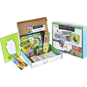 Crayola Moved By Math Family Projects Activity Kit - Theme/Subject: Fun, Learning - Skill Learning: Mathematics, Creativity, Communication, Critical Thinking, Planning, Collab