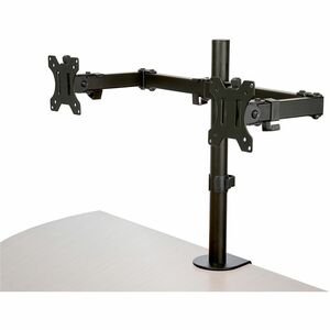 StarTech.com Desk Mount for Monitor - Black - 2 Display(s) Supported - 32" Screen Support - 35.27 lb Load Capacity - 75 x 75, 100 x 100 - Steel - 1 Each