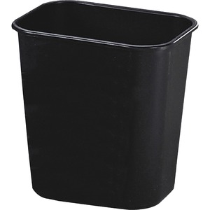 Rubbermaid Commercial 13 QT Standard Deskside Wastebaskets - 3.25 gal Capacity - Rectangular - Dent Resistant, Rust Resistant, Easy to Clean, Durable - 12.1" Height x 8.3" Wid