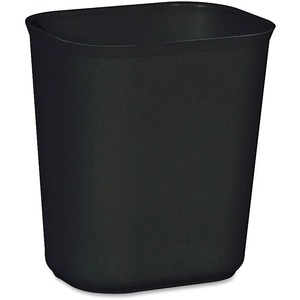 Rubbermaid Commercial 14 QT Fire-Resistant Wastebaskets - 3.50 gal Capacity - Rust Resistant, Chip Resistant, Long Lasting, Dent Resistant - 12.3" Height x 8.3" Width x 11.1"