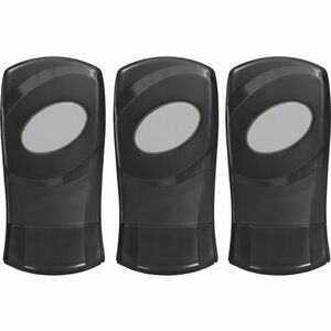 Dial FIT Manual Foam Soap Dispenser - Manual - 1.27 quart Capacity - Refillable, Durable - Slate - 3 / Carton
