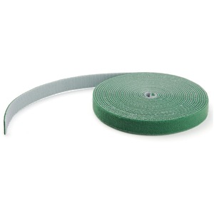 StarTech.com 25ft. Hook and Loop Roll - Green - Cable Management HKLP25GN - This hook and loop roll offers you hassle-free cable management - The hook and loop fas