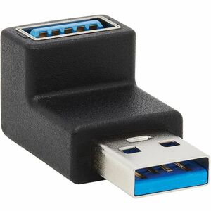 Eaton Tripp Lite USB 3.0 SuperSpeed Adapter USB-A to USB-A Up Angle - Thumbnail 4