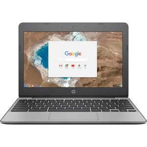 HP Chromebook 11-v000 11-v051sa 29.5 cm 11.6inch Chromebook - HD - 1366 x 768 - Intel Celeron N3060 Dual-core 2 Core 1.60 GHz - 4 GB RAM - 16 GB Flash Memory - Ash