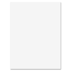 Sparco All-purpose Construction Paper - Multipurpose, Art Project, Craft Project, ClassRoom Project - 0.50" Height x 9" Width x 12" Length - Bright White - 50 / Pack