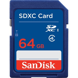 SanDisk 64 GB SDXC - Class 4 - 1 Card - Retail