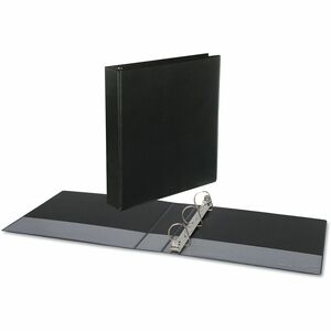 Universal Slant D-Ring View Binder, 3 Rings, 1.5" Capacity, 11 x 8.5, Black - 1 1/2" Binder Capacity - Letter - 8 1/2" x 11" Sheet Size - 375 Sheet Capacity - 3 Ring - Fastene