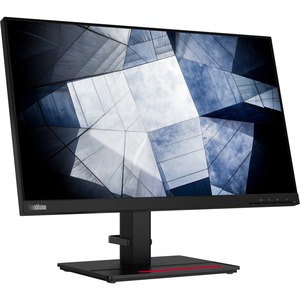 Lenovo ThinkVision P24h-20 23.8inch WQHD WLED LCD Monitor - 16:9 - Raven Black